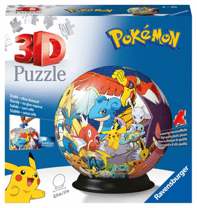 Puzzle 3d ball pokemon