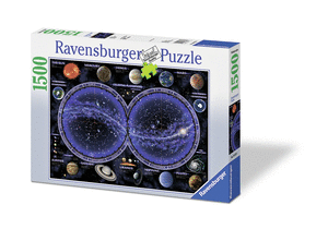 Puzzle planisfero celeste  1500 p