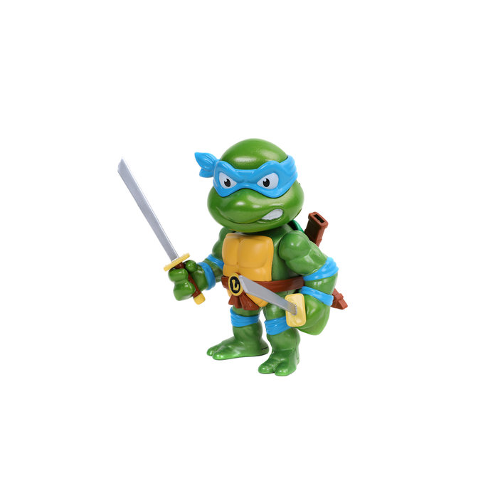 Figura metal tortugas ninja leonardo 10 cm