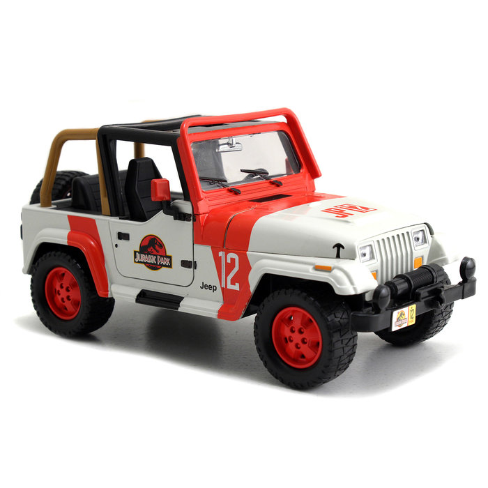 Jurassic park jeep wrangler 1:24