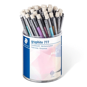 Portaminas staedtler graphite 777 colores pastel