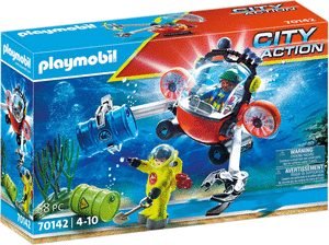 Playmobil rescate maritimo operacion medio ambiente