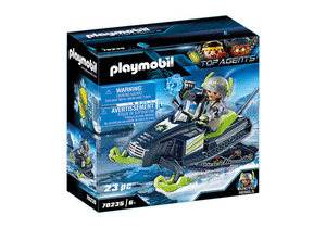 Playmobil arctic rebels moto hielo