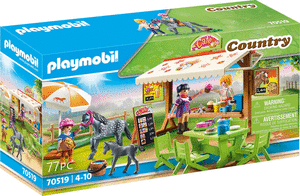 Playmobil cafeteria poni