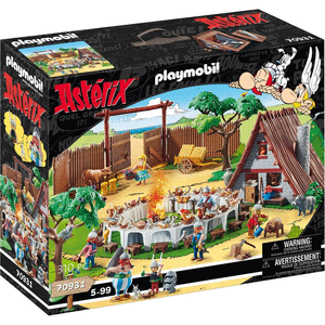 Playmobil asterix: banquete de la aldea