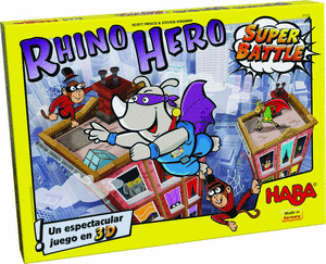Juego rhino hero ? super battle