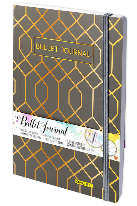 Bullet journal a5 art deco