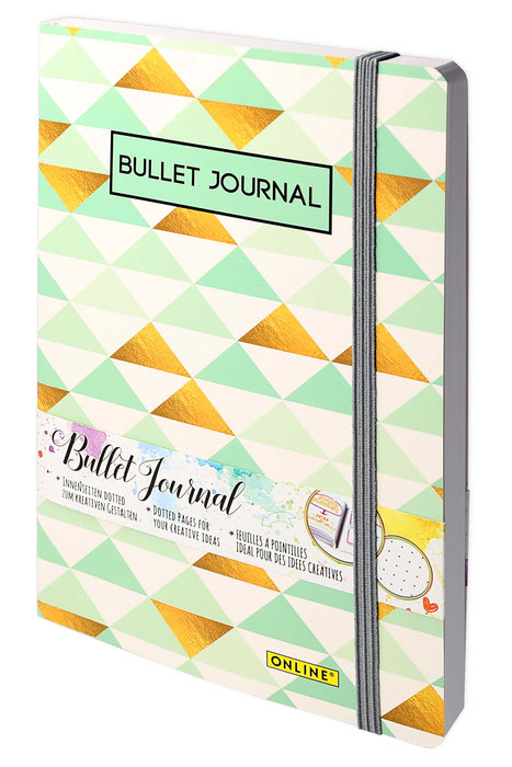 Bullet journal a5 neomint triangle