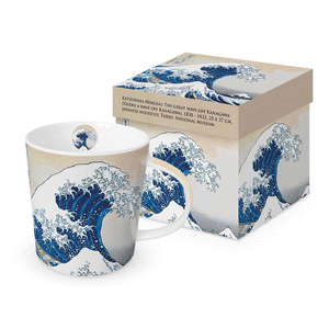Taza the great wave