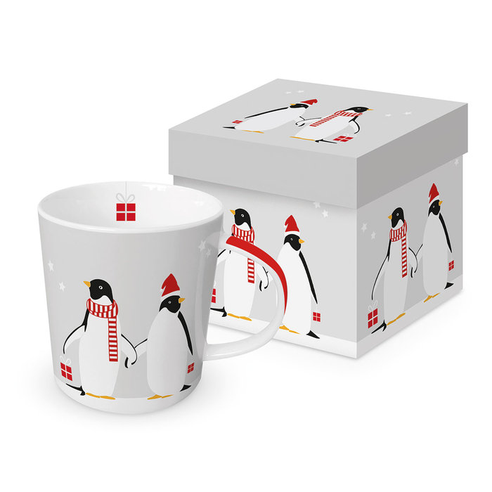 Taza the two of us  penguin