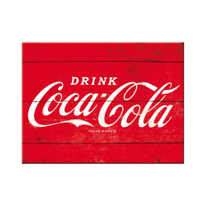 Iman 6x8 cm coca-cola - logo red