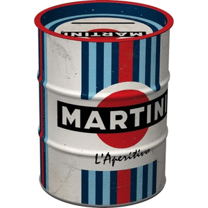 Hucha barril martini l´aperitivo