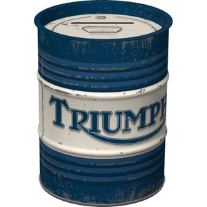 Hucha barril triumph oil barrel