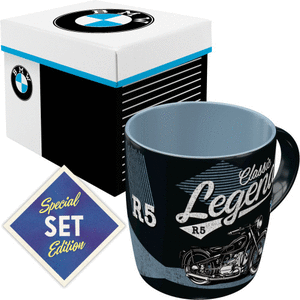 Set taza con caja nostalgic-art bmw legend e. limitada