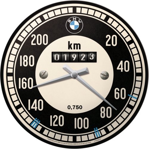 Reloj de pared 31 cm bmw - tachometer