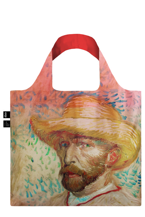 Bolsa plegable van gogh self-portrait with straw hat