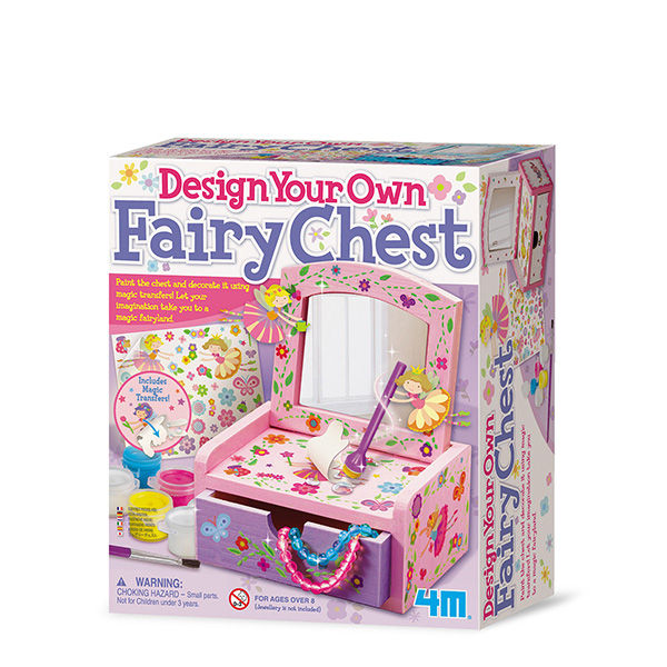 Juego 4m design your own fairy chest