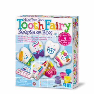 Juego 4m make your own tooth fairy keepsake box