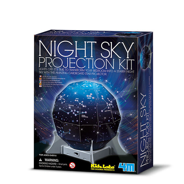 Juego 4m kidz labs night sky projection kit
