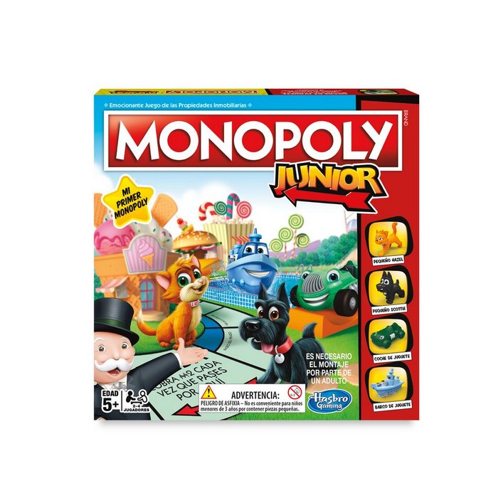 Juego de mesa monopoly junior