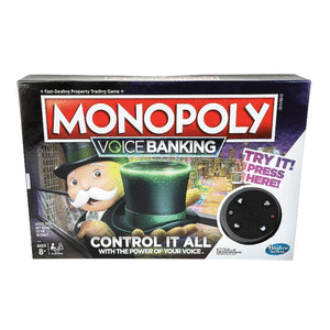 Juego de mesa monopoly voice banking