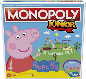 Juego monopoly junior peppa pig