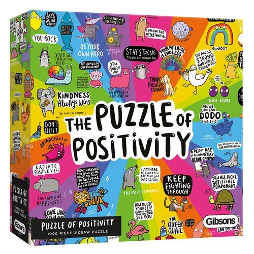 Puzzle of positivity 1000 piezas