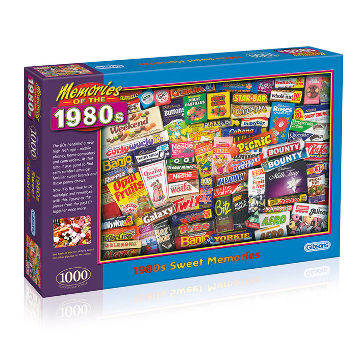 Puzzle 1000 p dulces memorias de los aÑos 80
