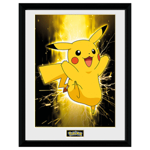 Poster enmarcado pokemon pikachu 2 unidades