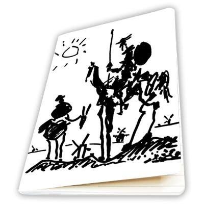 Cuaderno de ejercicios a6 picasso don quijote