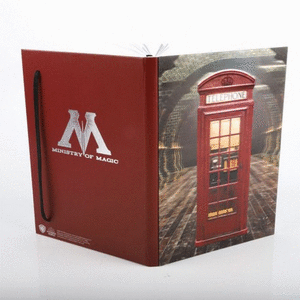 Cuaderno 3d ministry of magic harry potter