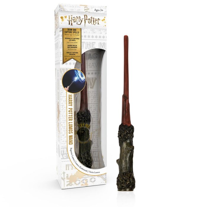 Harry potter - varita luminosa 18cm 3 modelos surtidos