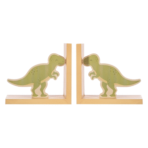 Sujetalibros 2 piezas t-rex dinosaurio