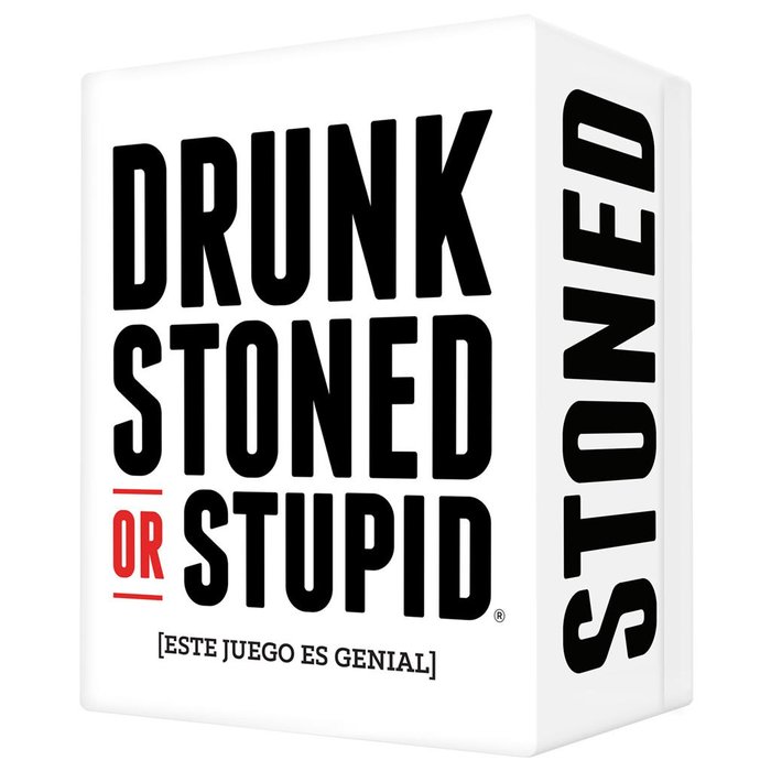 Juego de mesa drunk, stoned or stupid