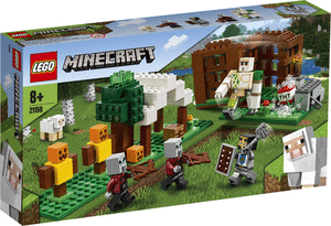 Lego minecraft el puesto de saqueadores