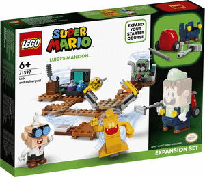 Lego expansion: laboratorio y succionaentes luigis mansion