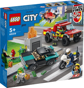 Lego rescate de bomberos y persecucion policial