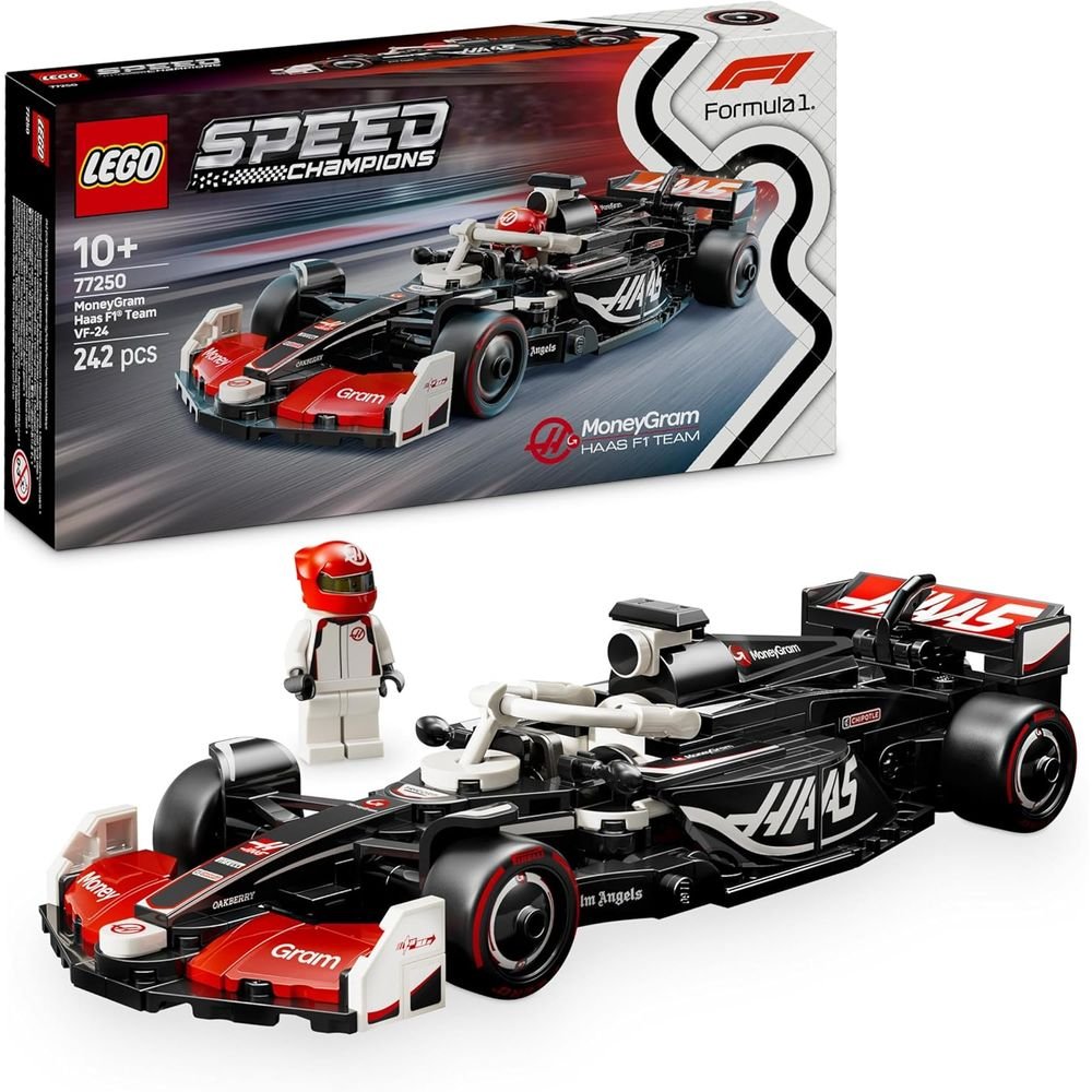 Lego coche de carreras moneygram haas f1 team vf-24 ARGOT