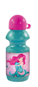 Botella sirena 11 rosado bksy11