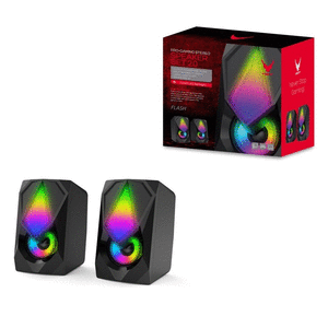 Altavoces gaming omega varr pc 2.0 luces led 6w