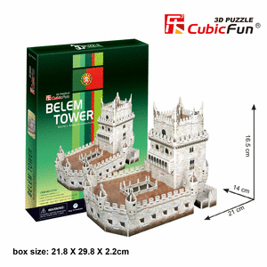 Puzzle 3d belem tower