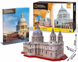 Puzle 3d national geographic st pauls cathedral