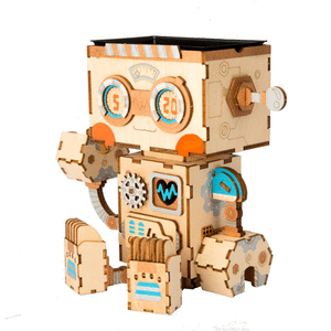 Maqueta macetero robot