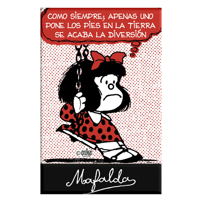 Libreta con cierre magnetico mafalda 04