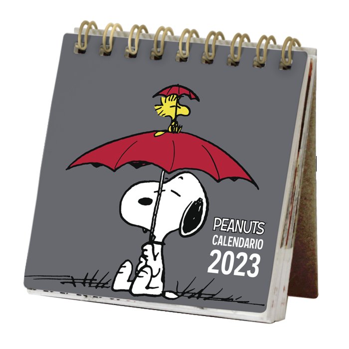 calendario de escritorio snoopy 2023 - Librería Lápiz