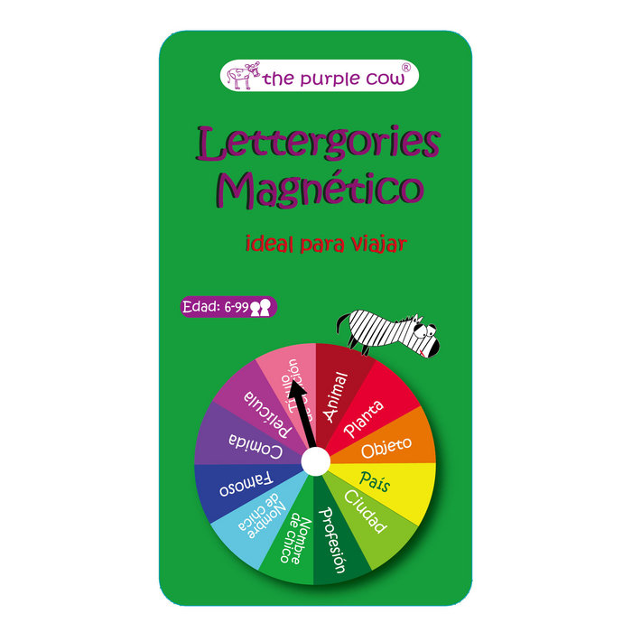 Juego lettergories - magnetico