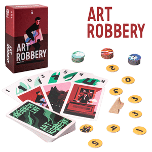 Juego de cartas art robbery