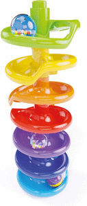 Juego first toys torre espiral juego de bolas 10pz
