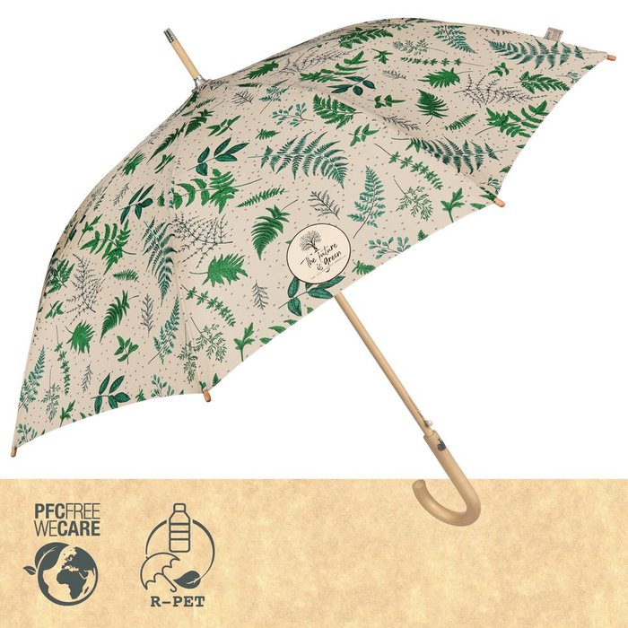 Paraguas largo mujer 61/8  botanico mat reciclado