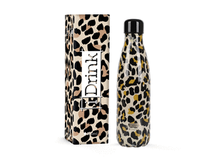 Botella acero inoxidable termica 500ml leopardo